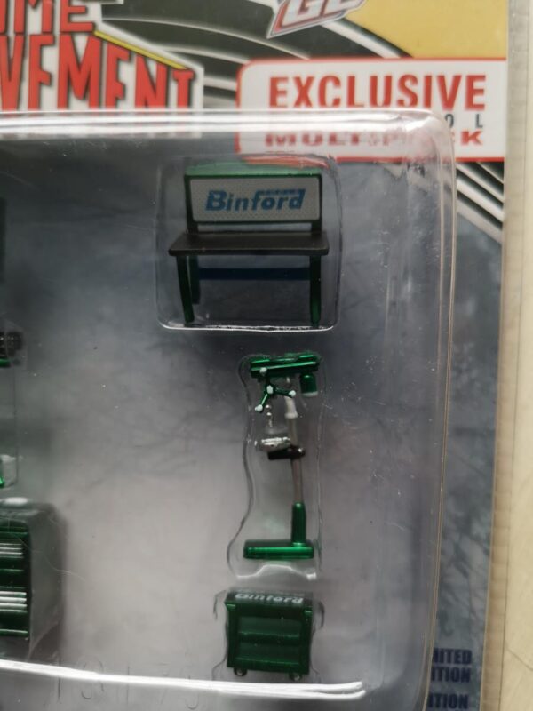 GREENMACHINE Set Herramientas de Garage home improvement 1:64 - Imagen 2