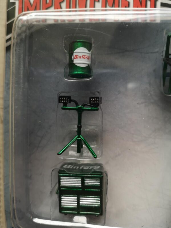 GREENMACHINE Set Herramientas de Garage home improvement 1:64 - Imagen 3