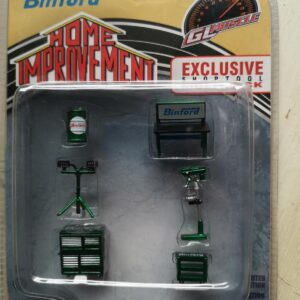 GREENMACHINE Set Herramientas de Garage home improvement 1:64