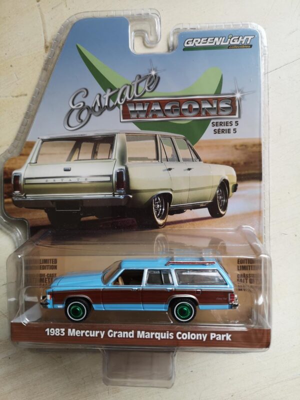 GREENMACHINE 1983 Mercury Gran Marquis Estate Wagons Series 5 - Imagen 3