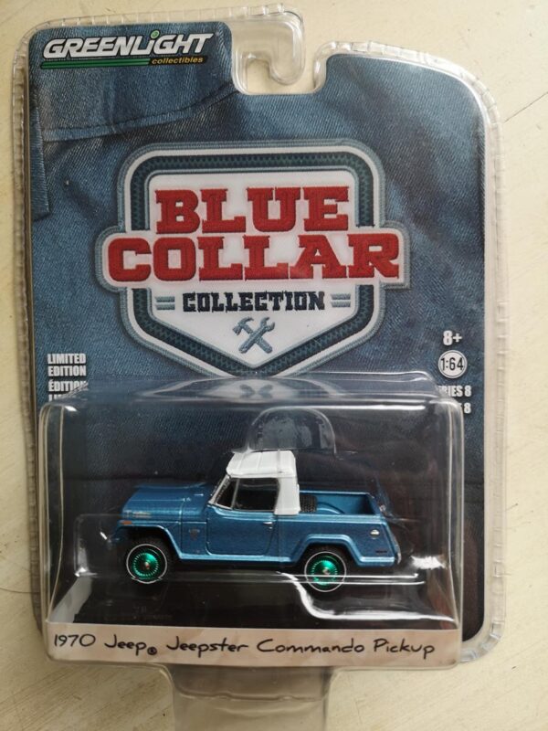 GREENMACHINE Jeep Jeepster 1970 Comando Pick Up 1:64 - Imagen 3