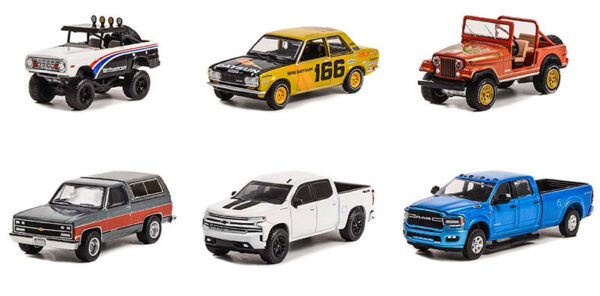 Camionetas jeeps All-Terrain Series 2 en 1:64