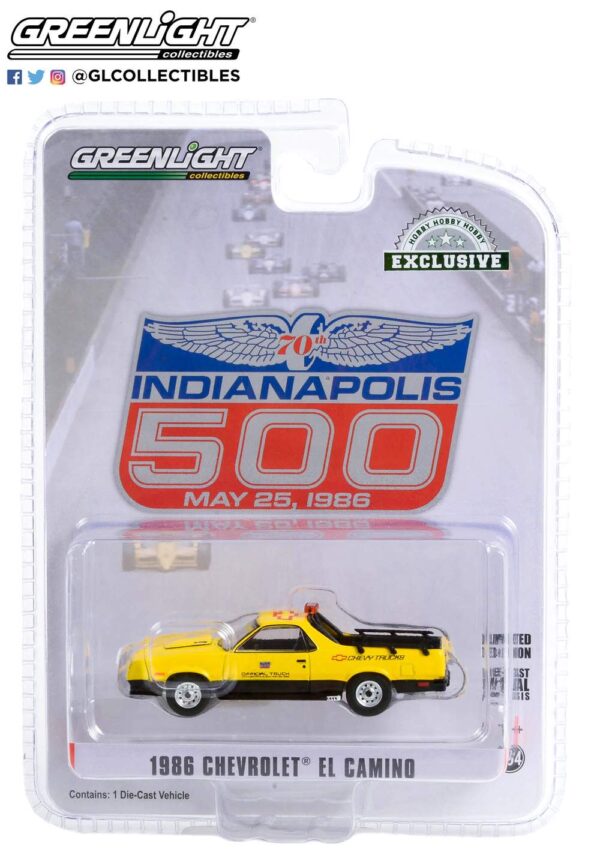 1986 Chevrolet El Camino SS 70th Annual Indianapolis 500 Mile Race Official Truck - Imagen 3