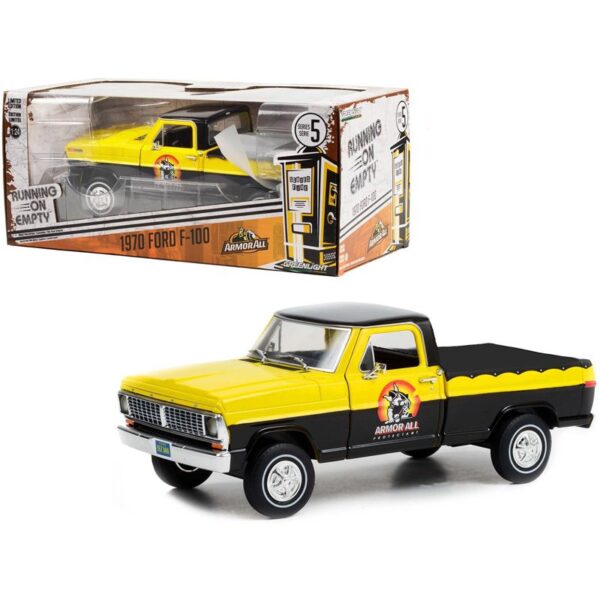 1970 Ford F-100 with Bed Cover - Armor All Running on Empty Series 5 1:24 - Imagen 2