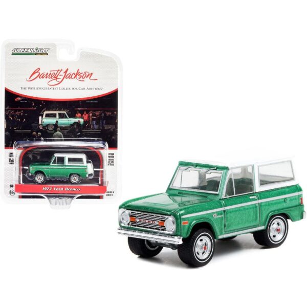 1977 Ford Bronco (Lot #1001.1) - Jade Glow with Houndstooth Interior - Imagen 2