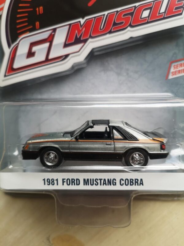 GREENMACHINE RAW SPECIAL 1981 Ford Mustang Cobra Muscle Series 25 1:64