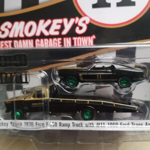 CHASE Smokey Yunick - 1970 Ford F-350 camion rampa con #11 1969 Ford Trans Am Mustang - Acme Exclusive