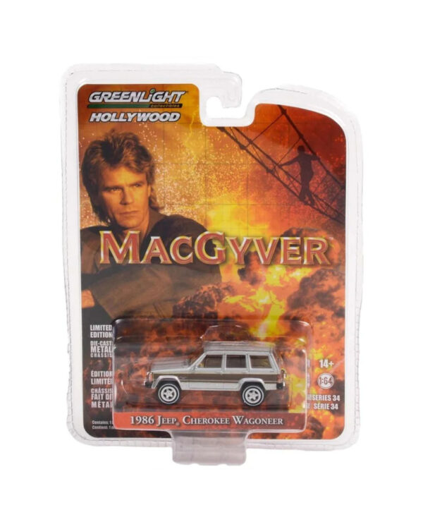 Greenmachine 1986 Jeep Cherokee Wagoneer  MacGyver - Imagen 3