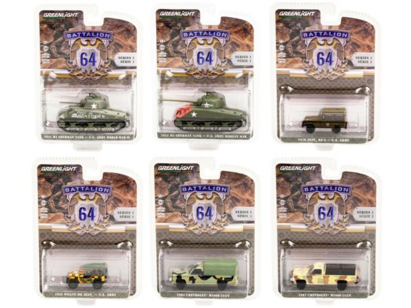 Serie Militar Battalion 64 Series 1 escala 1:64