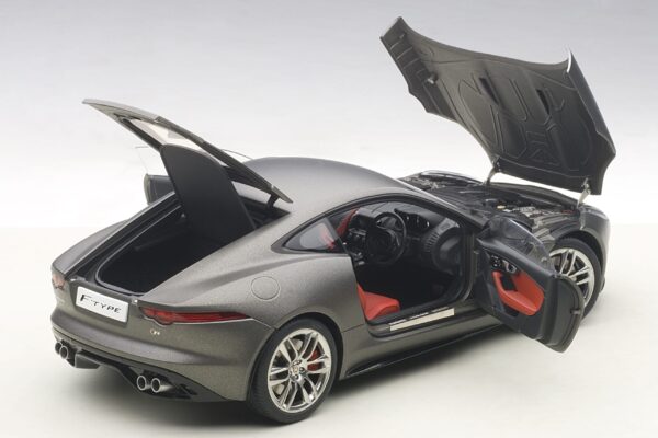 Jaguar F-Type R Coupe Gris Mate 1:18 - Imagen 9