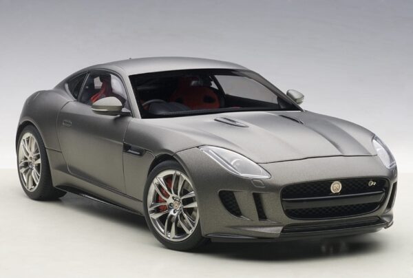 Jaguar F-Type R Coupe Gris Mate 1:18 - Imagen 10