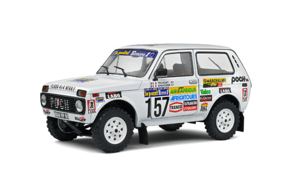 LADA NIVA WHITE PARIS DAKAR 1983