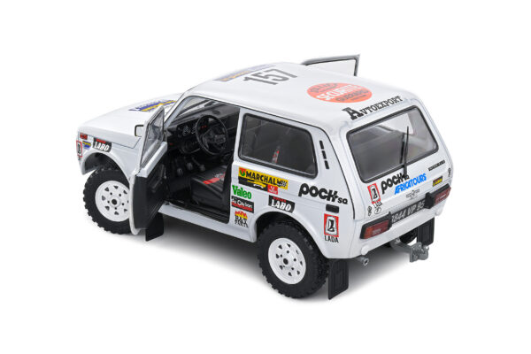 LADA NIVA WHITE PARIS DAKAR 1983 - Imagen 7
