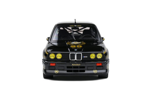 BMW E30 M3 SOLIDO 90TH ANNIVERSARY LIMITED EDITION 2022 Black - Imagen 6