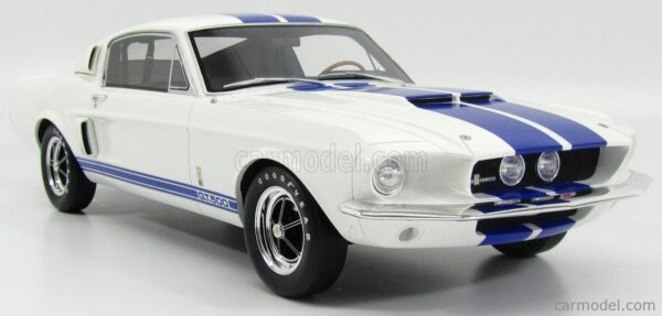 Shelby GT500 Blanco escala 1:12 - Imagen 4