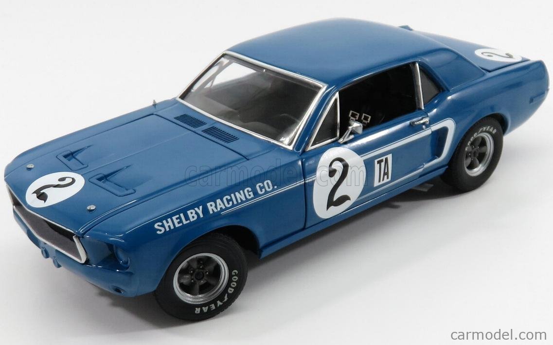 Mustang Shelby 1968 Dan Gurney #2 1:18 (auto nuevo caja mal estado)