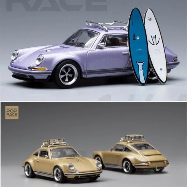 Porsche Singer 964 con parrilla maleta 1:64 - Imagen 3