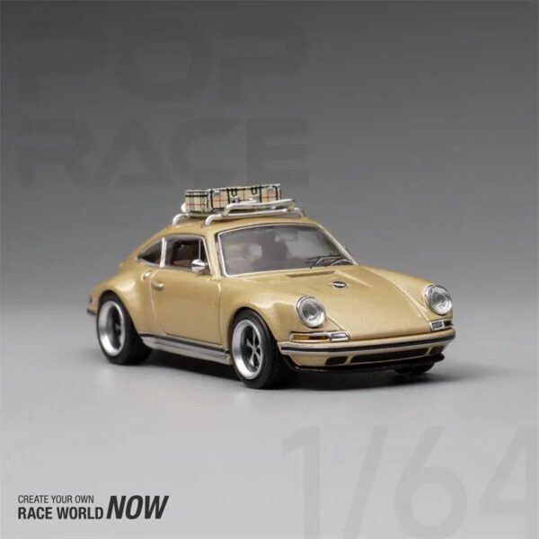 Porsche Singer 964 con parrilla maleta 1:64