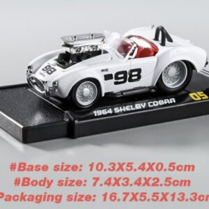 Shelby Cobra 1964 Muscle machines 1:64