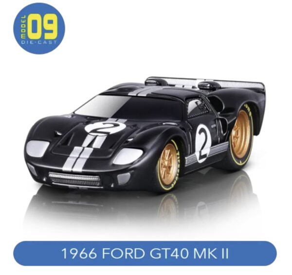 Ford GT40 MKII Le Mans Muscle Machines 1:64