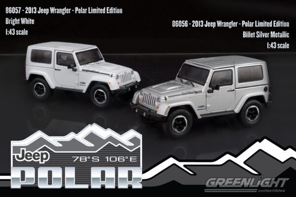 Jeep Wrangler 2014 Polar Limited Edition Caja acrilica 1:43 - Imagen 4