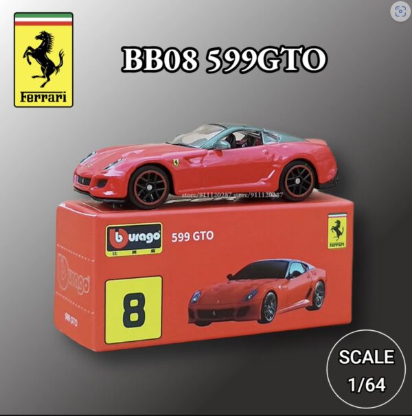 Ferrari 599 GTO 1:64
