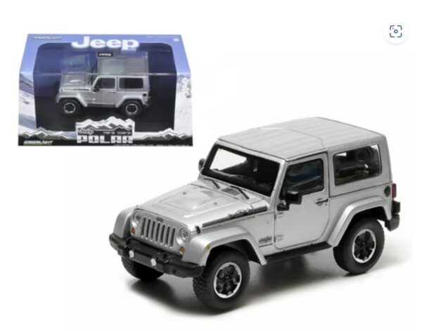 Jeep Wrangler 2014 Polar Limited Edition Caja acrilica 1:43