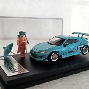 TOYOTA 86 V3 c/ figura Edicion especial artesanal 1:64