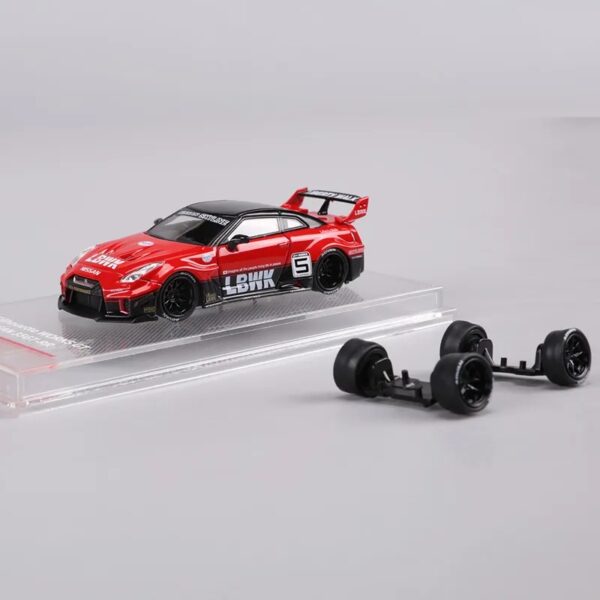 Nissan 35GTRR LBWK SuperSilhouette ruedas extra Ed Limitada 1:64 - Imagen 2