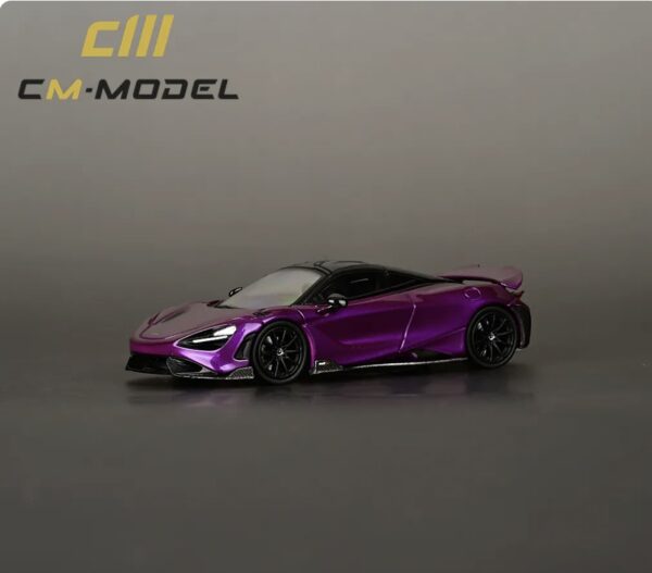 McLaren 765LT Metallic purple Ed Limitada 1:64