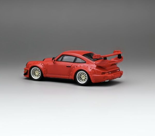 Porsche 964 Widebody Red Ed Limitada 1:64 - Imagen 3