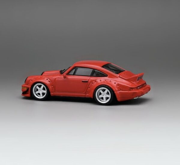 Porsche 964 Widebody Red Ed Limitada 1:64 - Imagen 4