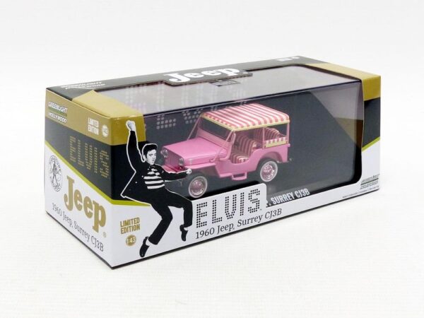 Elvis Presley Jeep Willy´s surrey CJ3B  1:43 - Imagen 3