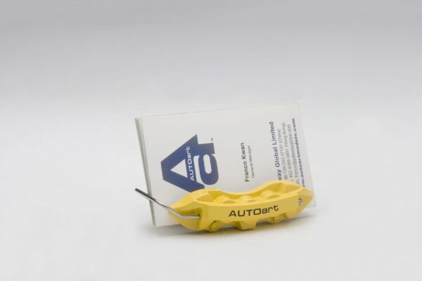 Caliper Metal Freno Porta Tarjeta adorno AutoArt Original - Imagen 2