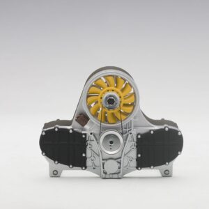 Motor Corte adorno servilletero amarillo AutoArt Original