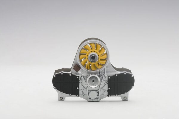 Motor Corte adorno servilletero amarillo AutoArt Original