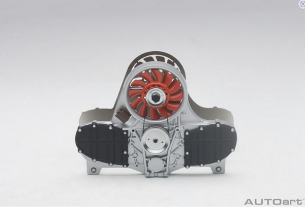 Motor Corte adorno servilletero rojo AutoArt Original
