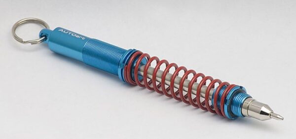 Llavero Suspension Amortiguacion Aluminio Anonizado Azul AutoArt - Imagen 3