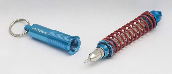 Llavero Suspension Amortiguacion Aluminio Anonizado Azul AutoArt - Imagen 5