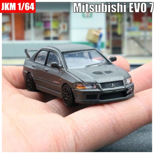 Mitsubishi Lancer Evo VII Gris 1:64