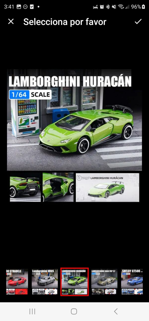 lamborghini Huracan 1:64