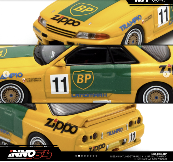 Nissan Skyline GT-R (R32) #11 "BP Oil Trampio" Inter Tec Fuji 1993 Winner - Imagen 2