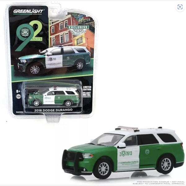 Carabineros Pack 2 Dodge Durango Carabineros de Chile - Imagen 2