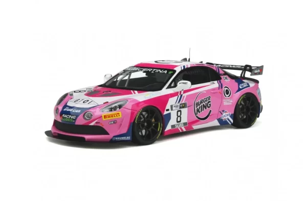 Alpine A110 GT4 Burger King Rally 1:18