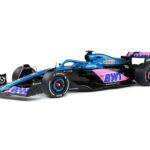 ALPINE A523 FORMULA 1 PRESENTATION VERSION BLUE EDITION 2023 1:18