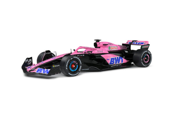 ALPINE A523 FORMULA 1 PRESENTATION VERSION PINK EDITION 2023 1:18