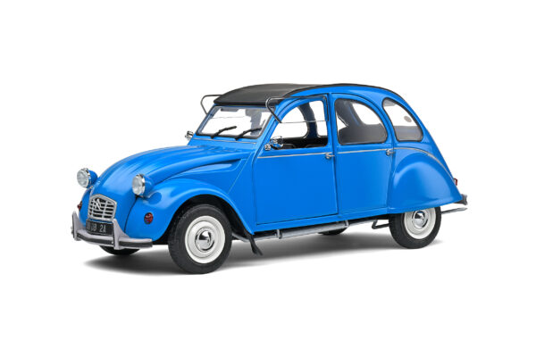 Citroneta CITROËN 2CV6 BLEU PETROLE 1982 escala 1:18