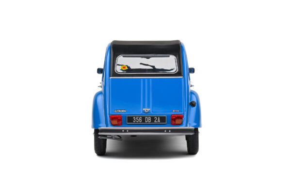 Citroneta CITROËN 2CV6 BLEU PETROLE 1982 escala 1:18 - Imagen 7