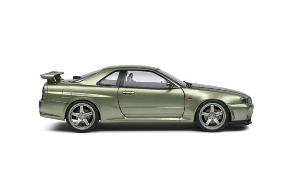 NISSAN Skyline GT-R R34 GREEN 1999 esc 1:18 - Imagen 5