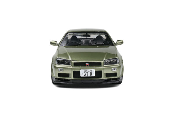 NISSAN Skyline GT-R R34 GREEN 1999 esc 1:18 - Imagen 4